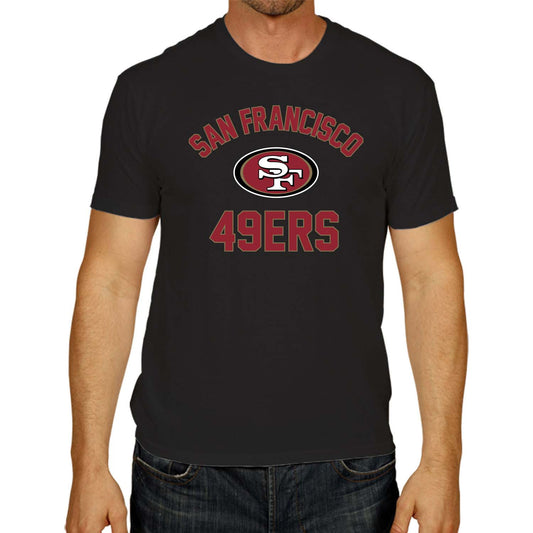 San Francisco 49ers NFL Gameday T-Shirt for Men and Women - Black