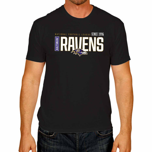 Baltimore Ravens NFL Shirt Men Women Unisex Tag-Free Cotton Gameday Tee - Black