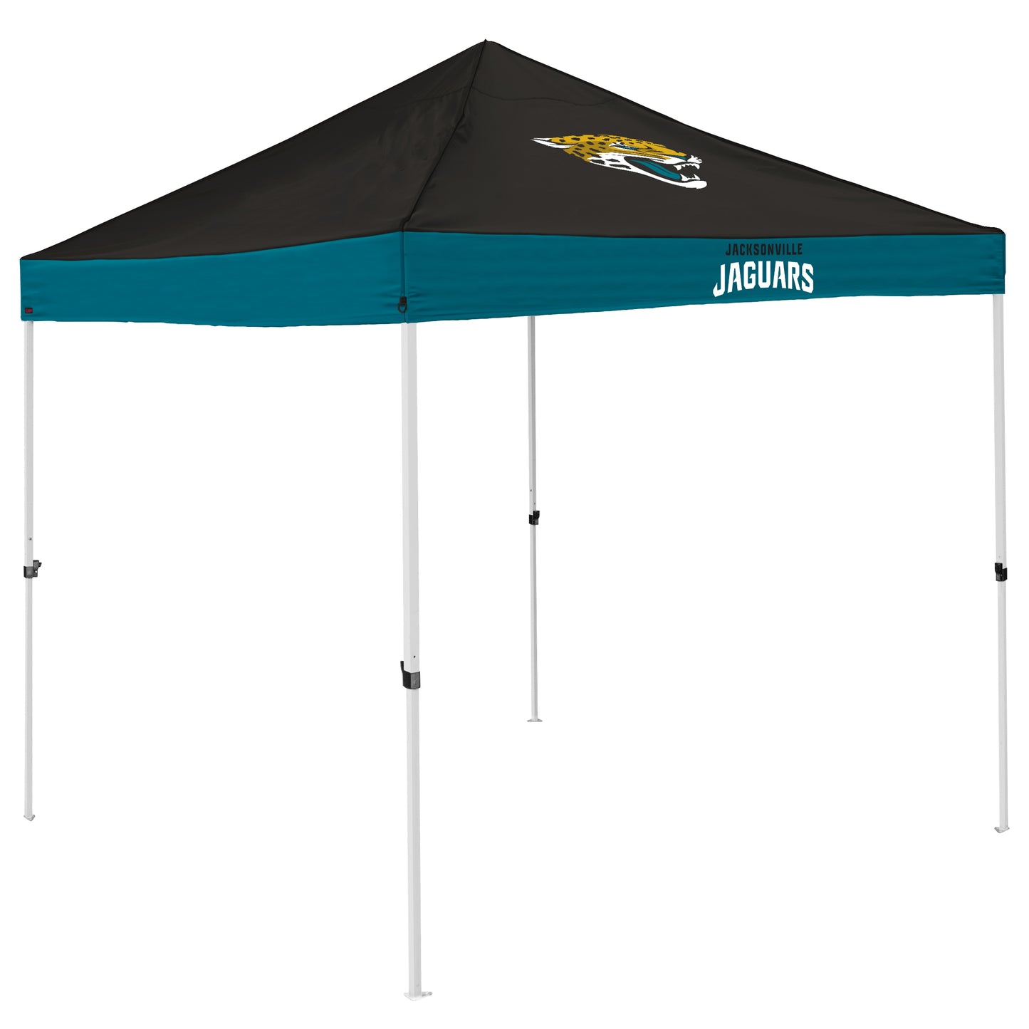 Jacksonville Jaguars NFL Economy Canopy Outdoor Tailgate Tent - Black