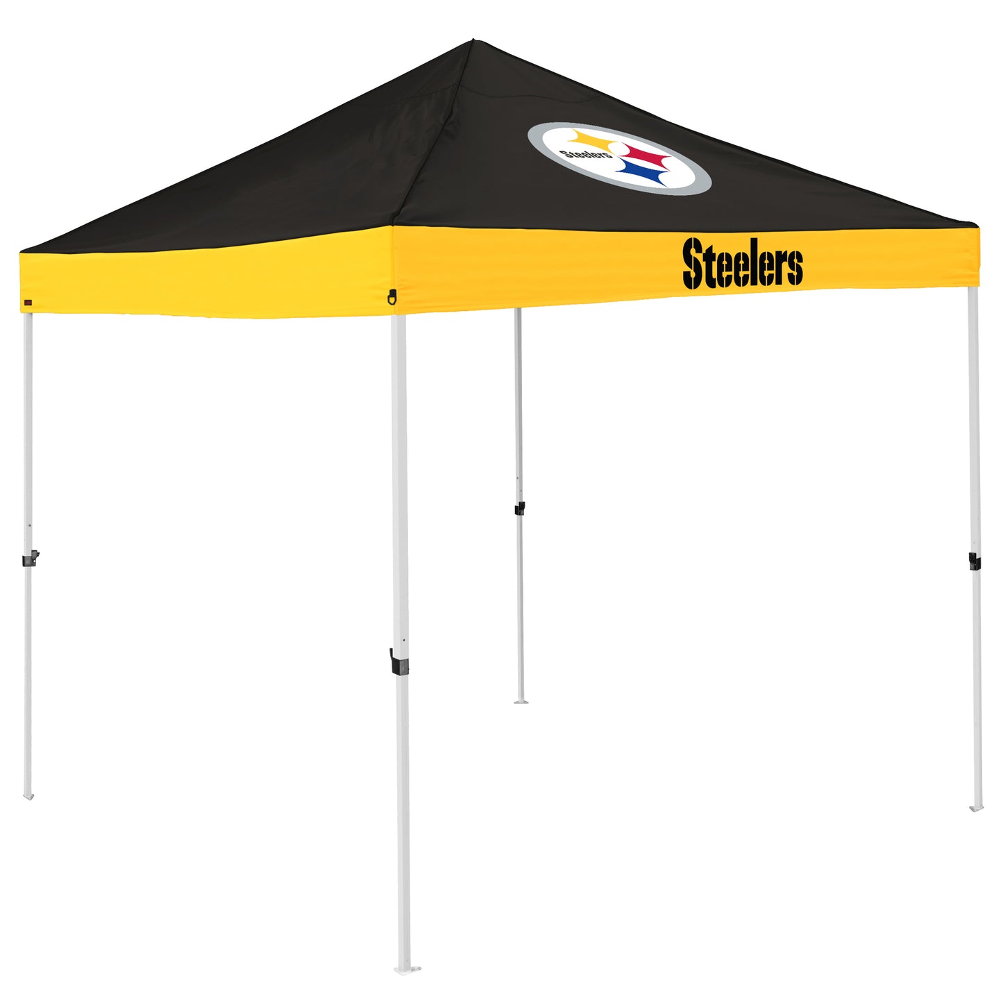 Pittsburgh Steelers NFL Economy Canopy Outdoor Tailgate Tent - Black