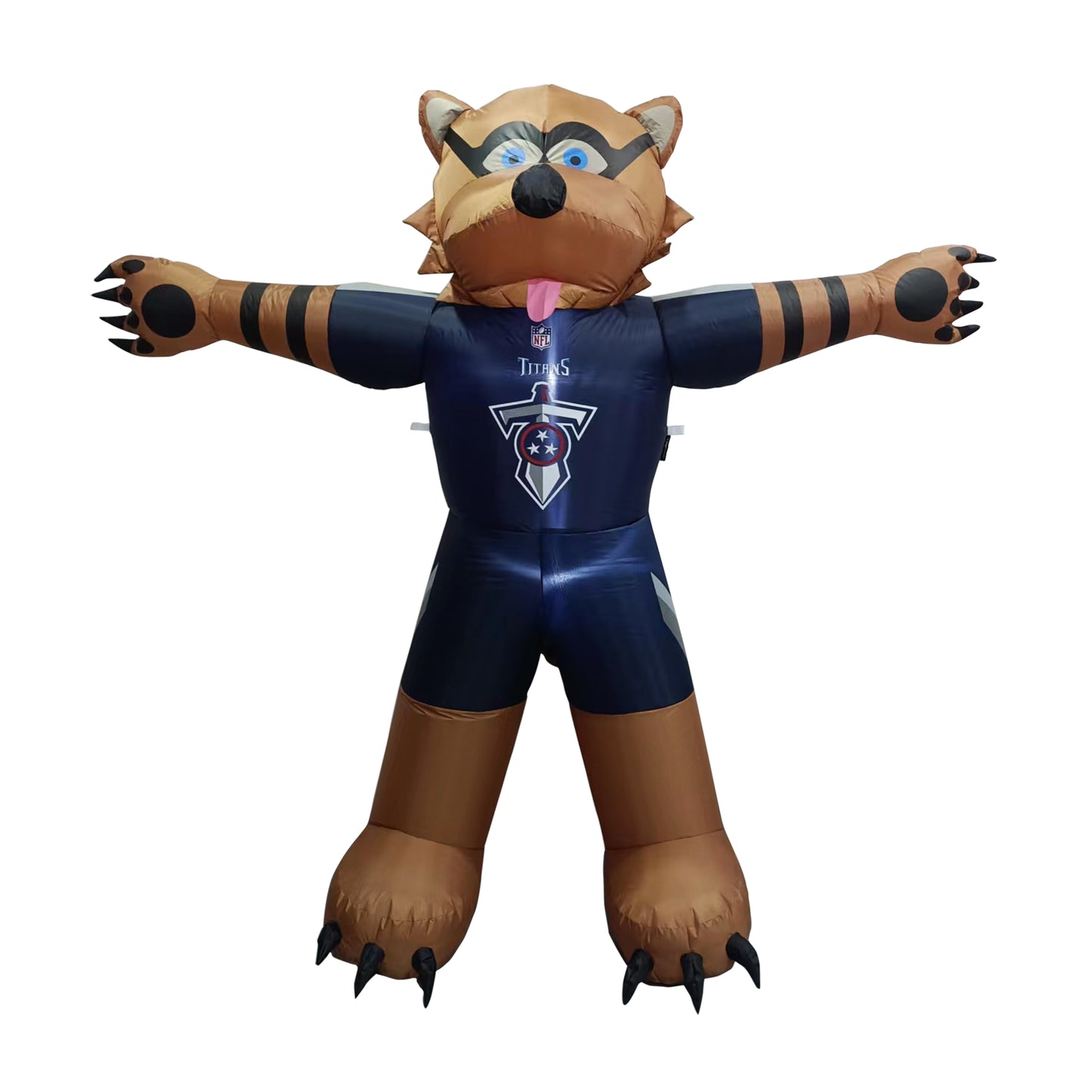 Tennessee Titans NFL Team Mascot 7FT Yard Inflatable With LED Lights - Navy