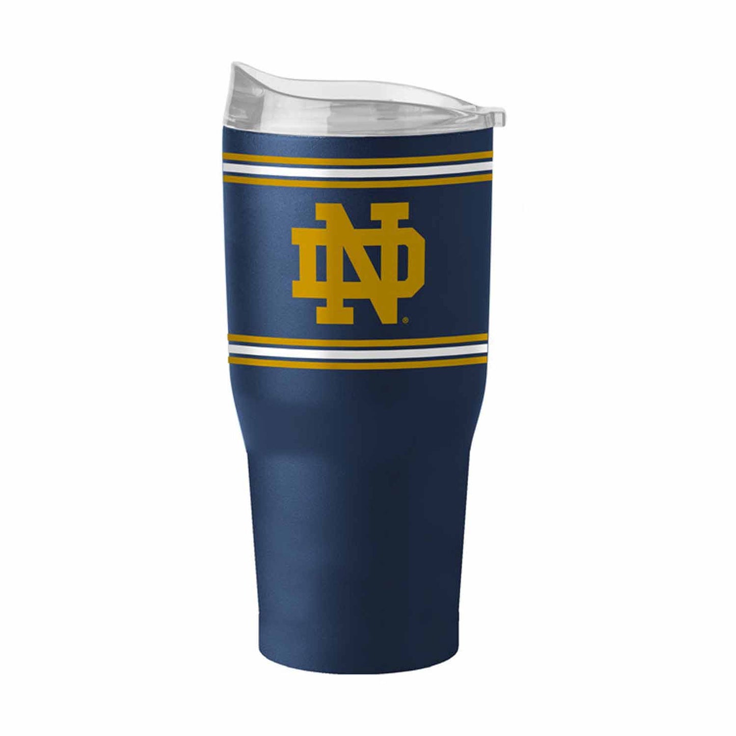 Notre Dame Fighting Irish NCAA University 30oz Stainless Steel Vacuum Insulated Game Day Tumbler with Silicone Grip - Team Color