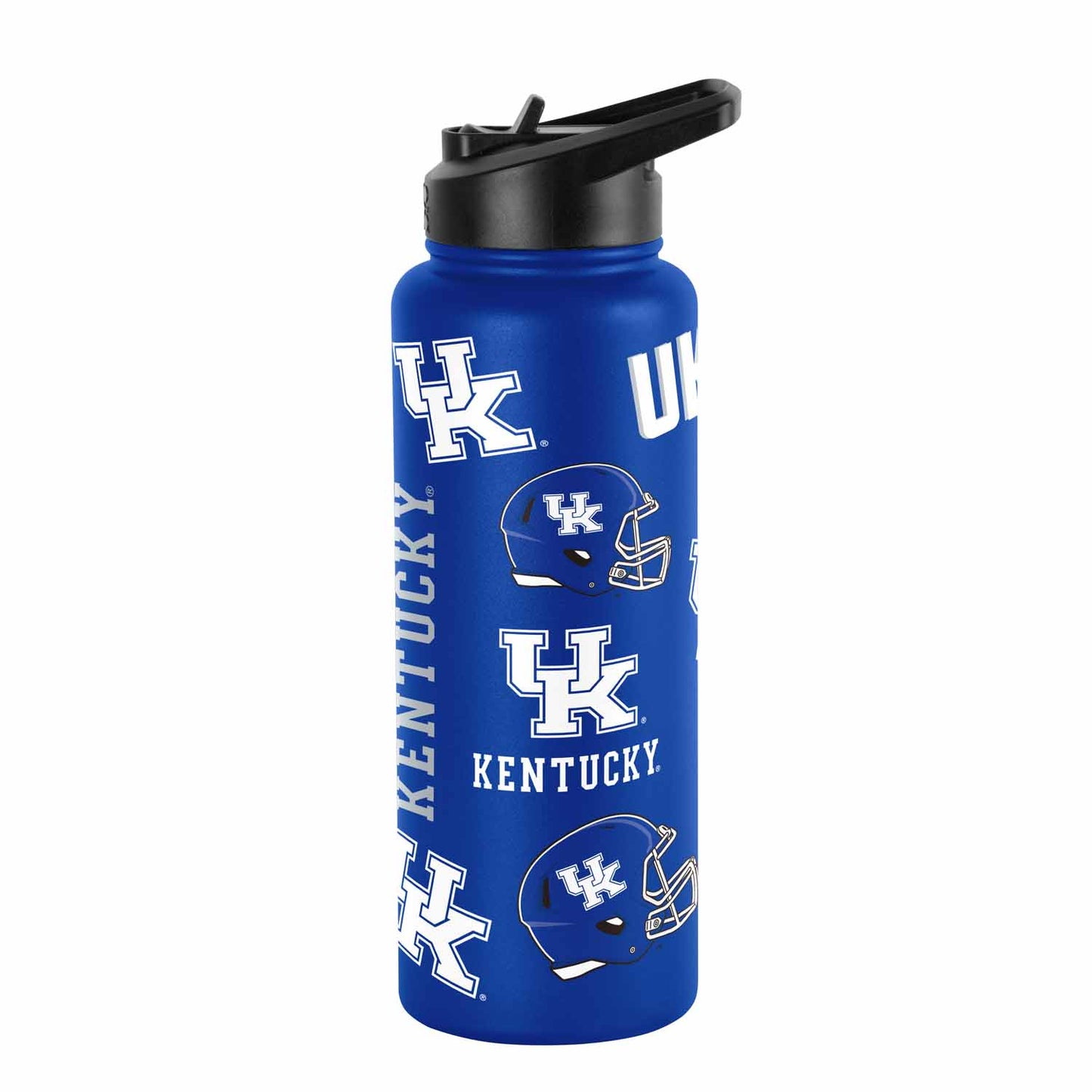 Kentucky Wildcats NCAA 34oz Quencher Stainless Steel Insulated Water Bottle - Royal