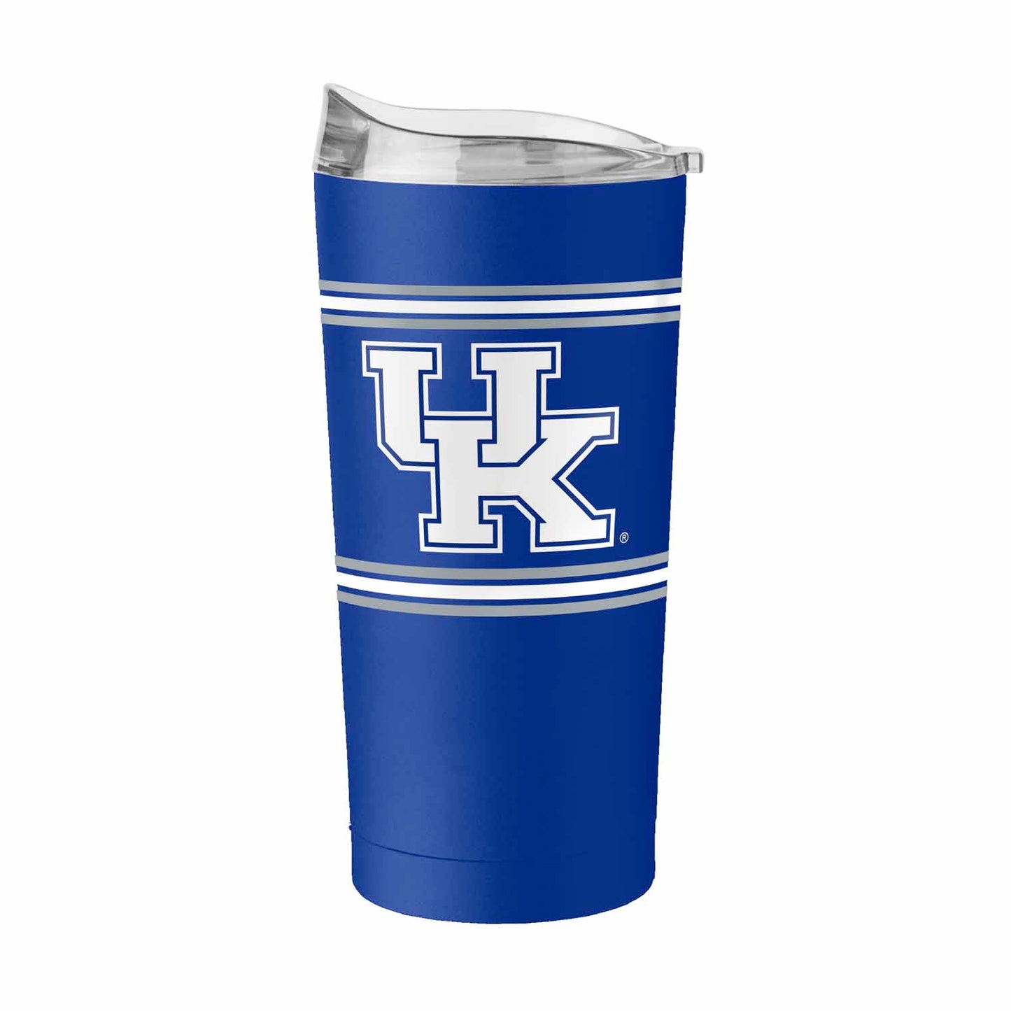 Kentucky Wildcats 20 oz Stripe Powder Coat Tumbler Vacuum Insulated - Royal