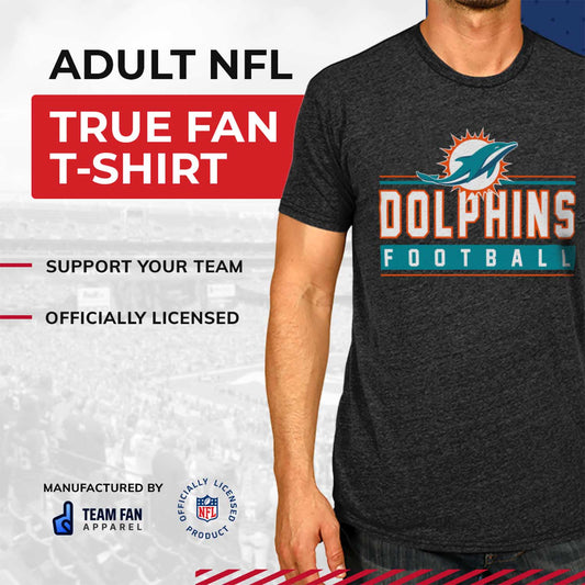 Miami Dolphins NFL MVP True Fan T-Shirt - Charcoal