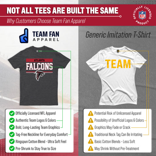 Atlanta Falcons Charcoal T-Shirt for Men and Women - Charcoal