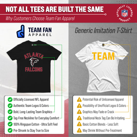 Atlanta Falcons NFL Gameday T-Shirt for Men and Women - Black