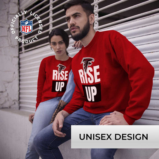 Atlanta Falcons Slogan Crewneck Sweatshirt Men Women Cotton Poly