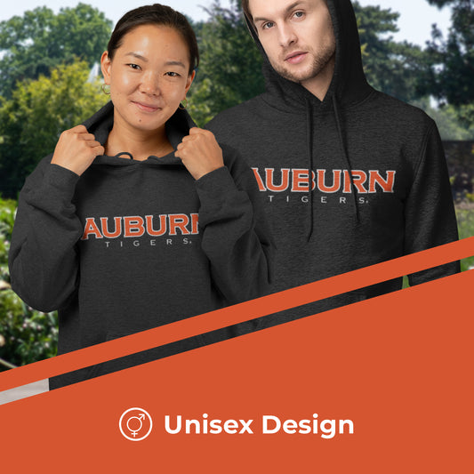 Auburn Tigers NCAA Fan Hoodie Sweatshirt Men Women - Charcoal