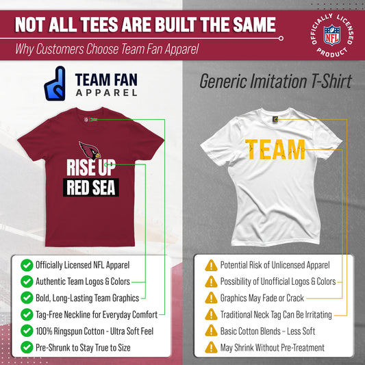 Arizona Cardinals NFL Team Slogan T-Shirt - Cardinal