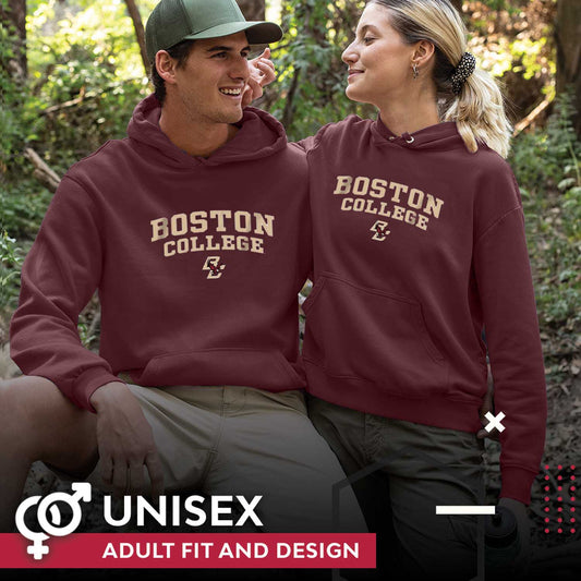 Boston College Eagles Arch & Logo Gameday Hoodie - Maroon