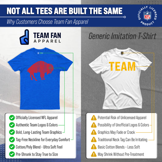 Buffalo Bills NFL Throwback Tee - Royal