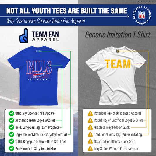 Buffalo Bills NFL Youth Overtime T-Shirt - Royal