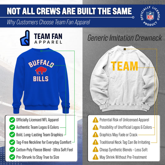 Buffalo Bills Gameday Crewneck Sweatshirt - Royal