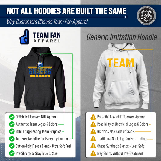 Buffalo Sabres Sabres Hoodie Sweatshirt for Men and Women - Charcoal