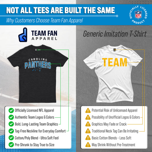 Carolina Panthers Starting Fresh Tee - Black