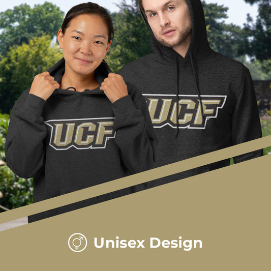 Central Florida Knights UCF Knights NCAA Fan Hoodie Sweatshirt Men Women - Charcoal