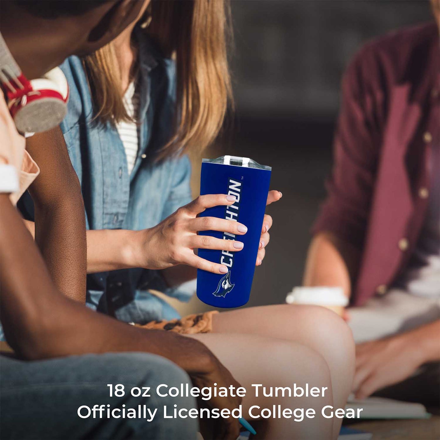 Creighton Bluejays Campus Colors NCAA Tumbler - Blue