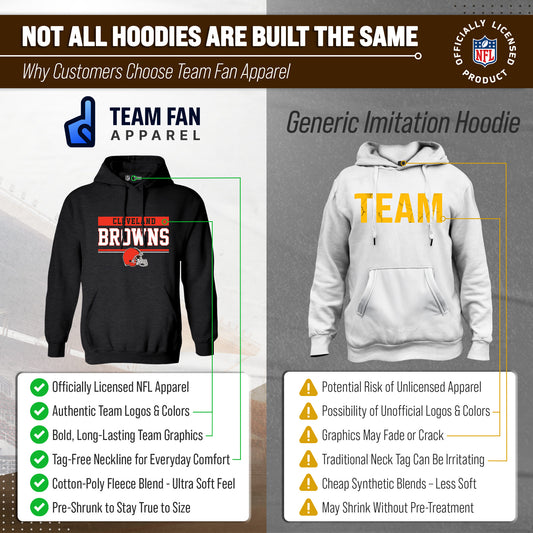 Cleveland Browns Charcoal Gameday Hoodie - Charcoal