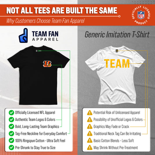 Cincinnati Bengals NFL Final Countdown T-Shirt Men Women - Black