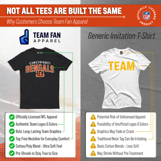 Cincinnati Bengals Starting Fresh Tee - Black