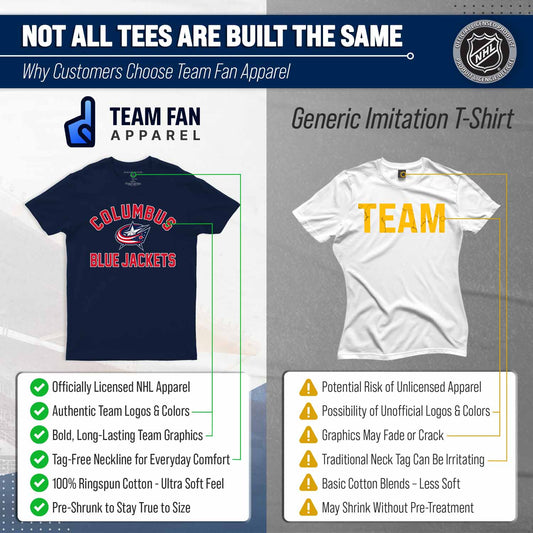 Columbus Blue Jackets NHL Gameday T-Shirt - Navy