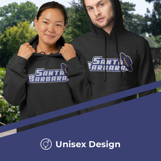 UCSB Gauchos UC Santa Barbara Gauchos NCAA Fan Hoodie Sweatshirt Men Women - Charcoal