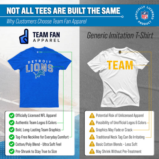 Detroit Lions Starting Fresh Tee - Royal