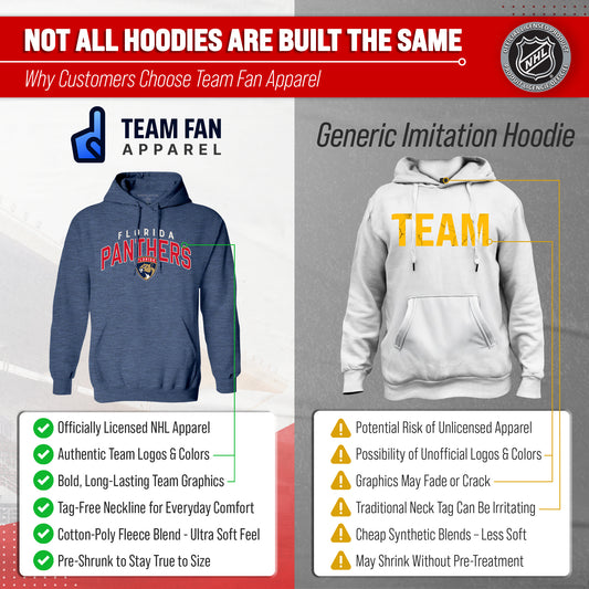 Florida Panthers Panthers Hoodie Fleece Sweatshirt for Men and Women - Navy