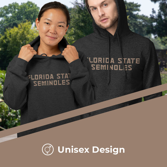 Florida State Seminoles NCAA Fan Hoodie Sweatshirt Men Women - Charcoal