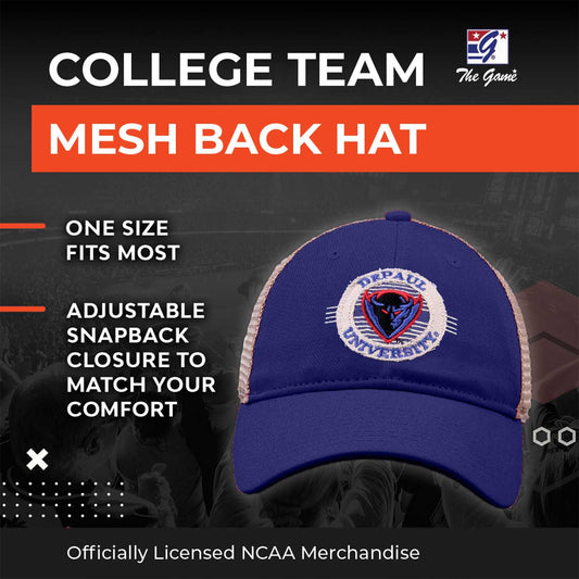 DePaul Blue Demons NCAA Snapback Hat - Navy