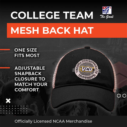 VCU Rams NCAA Snapback Hat - Black