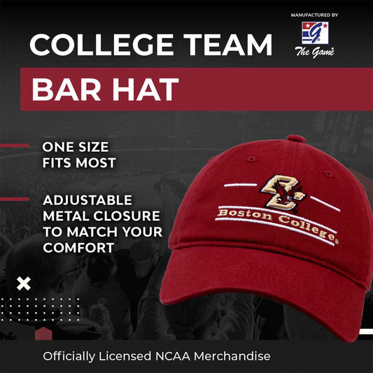 Boston College Eagles NCAA Adult Bar Hat - Cardinal