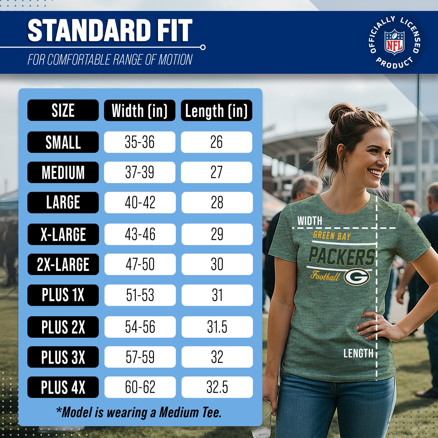 Green Bay Packers NFL Gameday Women's Relaxed Fit T-shirt - Team Color