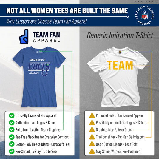 Indianapolis Colts Colts Women's NFL Gameday T-Shirt - Royal