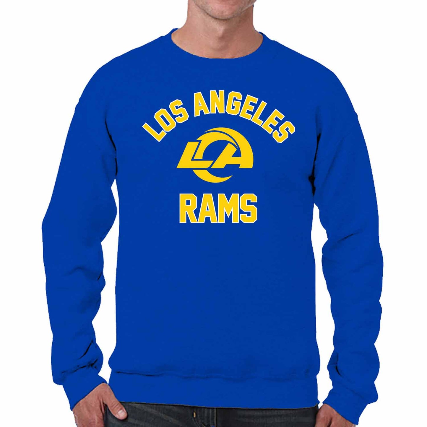 Los Angeles Rams NFL Gameday Adult Long Sleeve Shirt - Royal