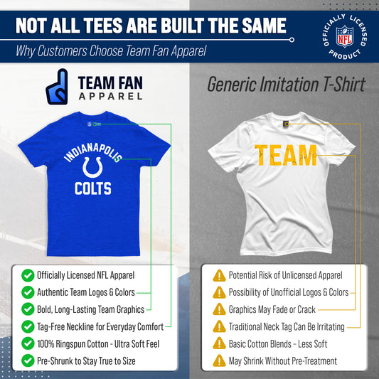 Indianapolis Colts NFL Gameday T-Shirt for Men and Women - Royal