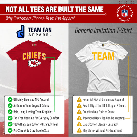 Kansas City Chiefs NFL Licensed Home Team T-Shirt - Red