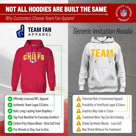 Kansas City Chiefs Starting Fresh Hoodie - Red