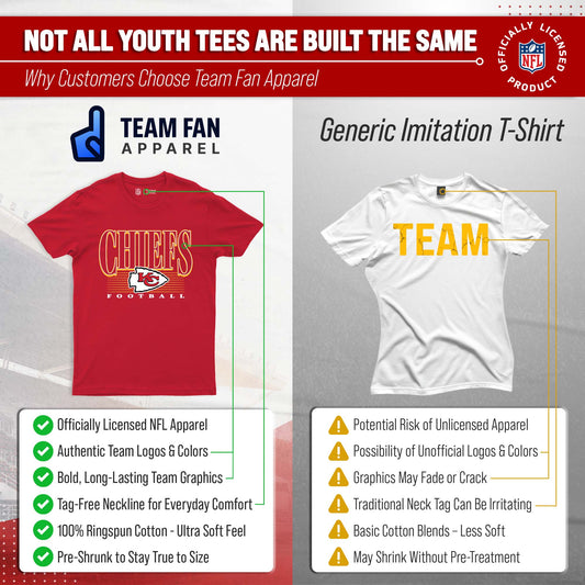Kansas City Chiefs NFL Youth Overtime T-Shirt - Red