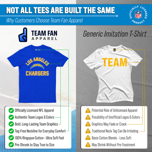 Los Angeles Chargers NFL Gameday T-Shirt for Men and Women - Royal