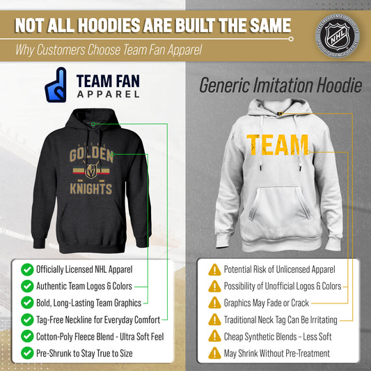 Las Vegas Golden Knights Golden Knights Hoodie Fleece Hooded Sweatshirt - Black