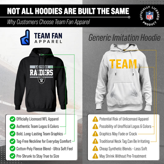 Las Vegas Raiders Charcoal Gameday Hoodie - Charcoal