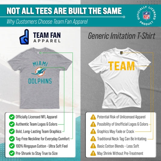 Miami Dolphins NFL Gameday T-Shirt for Men and Women