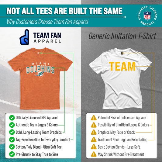 Miami Dolphins Starting Fresh Tee - Orange