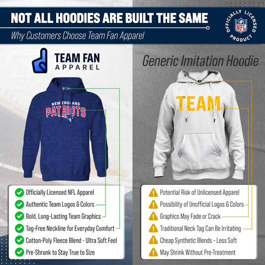 New England Patriots Starting Fresh Hoodie - Navy