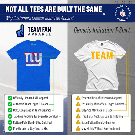 New York Giants NFL Throwback Tee - Team Color