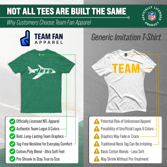 New York Jets NFL Throwback Tee - Green
