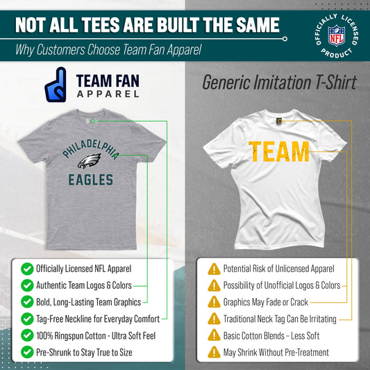 Philadelphia Eagles NFL Gameday T-Shirt for Men and Women - Gray