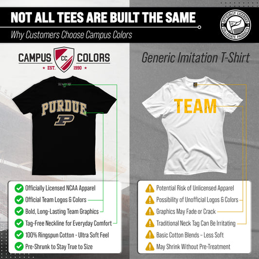 Purdue Boilermakers Gameday Cotton T-Shirt for Men and Women